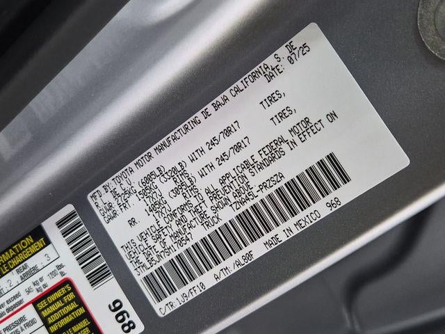 2025 Toyota TACOMA SR5 SR5