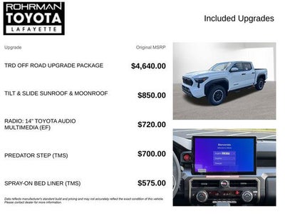 2024 Toyota TACOMA TRD OFFRD TRD Off-Road
