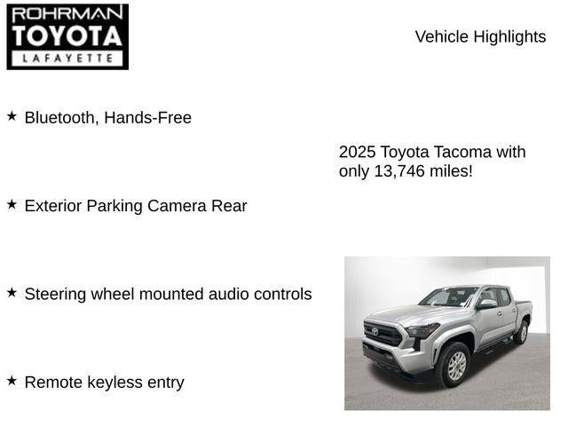 2025 Toyota TACOMA SR5 SR5