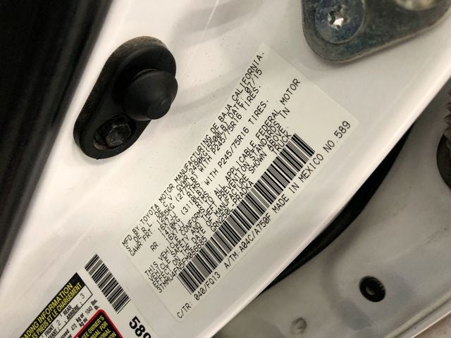 2015 Toyota TACOMA Base V6