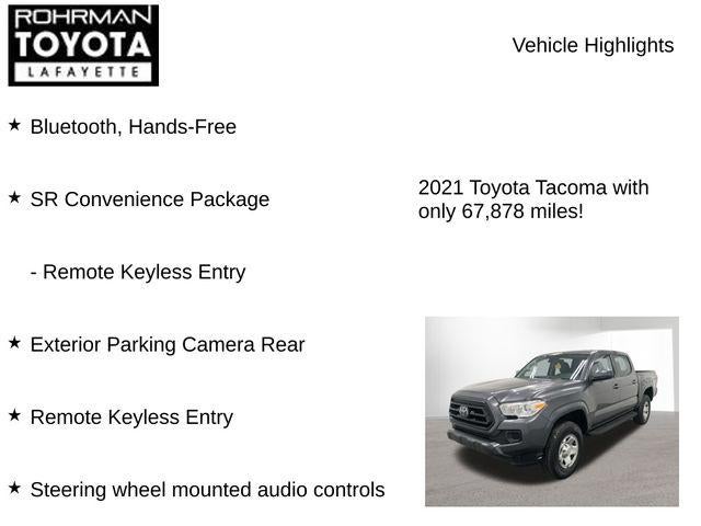 2021 Toyota TACOMA SR SR