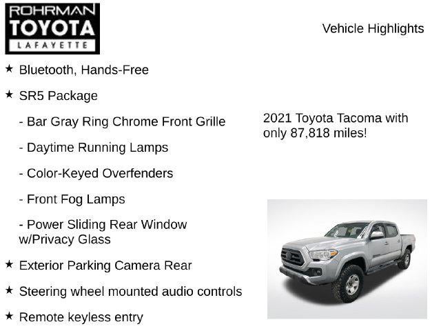 2021 Toyota TACOMA SR5 SR5 V6