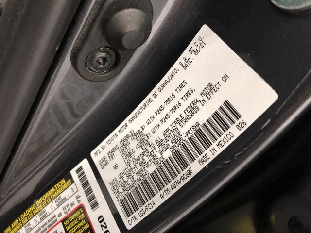 2021 Toyota TACOMA SR5 SR5 V6