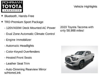 2020 Toyota Tacoma TRD Sport V6