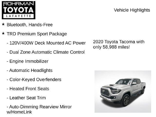 2020 Toyota Tacoma TRD Sport V6