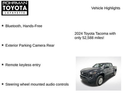 2024 Toyota Tacoma SR