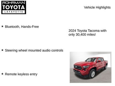 2024 Toyota TACOMA SR5 SR5