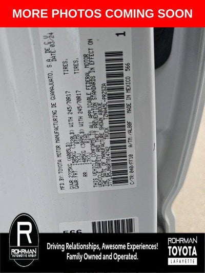 2024 Toyota Tacoma SR5