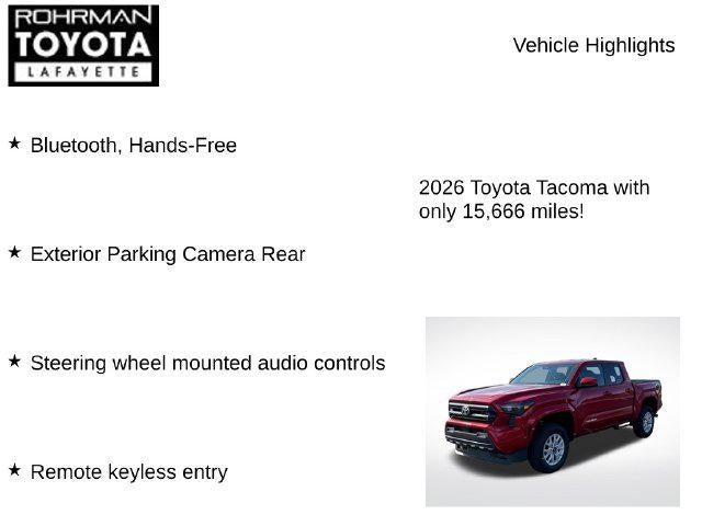 2026 Toyota Tacoma SR5