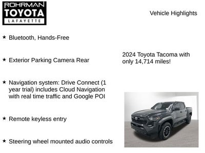 2024 Toyota TACOMA TRD OFFRD TRD Off Road
