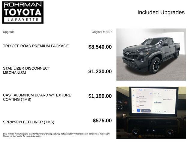 2024 Toyota TACOMA TRD OFFRD TRD Off Road