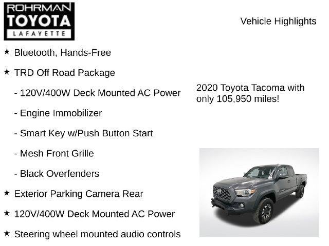 2020 Toyota Tacoma TRD Off-Road V6