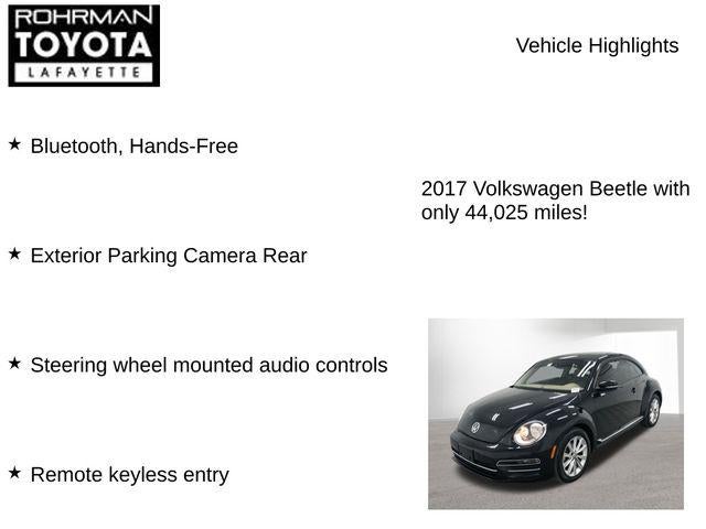 2017 Volkswagen Beetle 1.8T SE