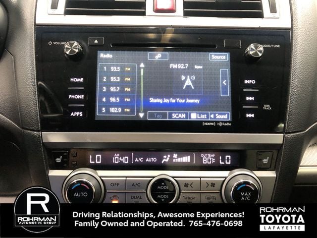 2016 Subaru Legacy 2.5i Premium