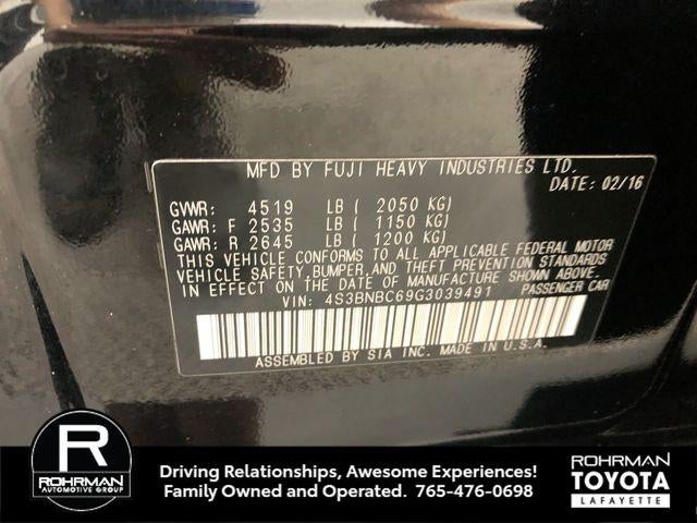2016 Subaru Legacy 2.5i Premium