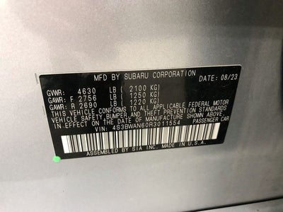 2024 Subaru Legacy Limited