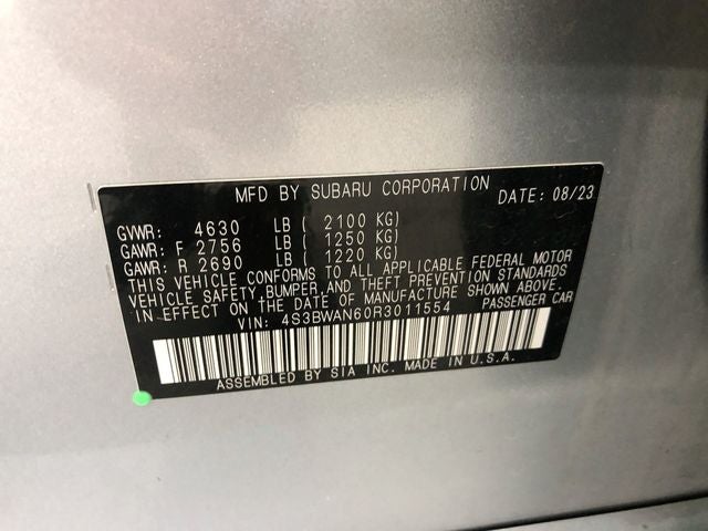 2024 Subaru Legacy Limited
