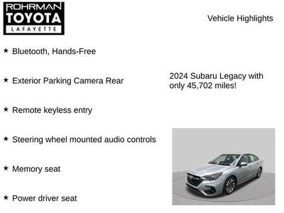 2024 Subaru Legacy Limited