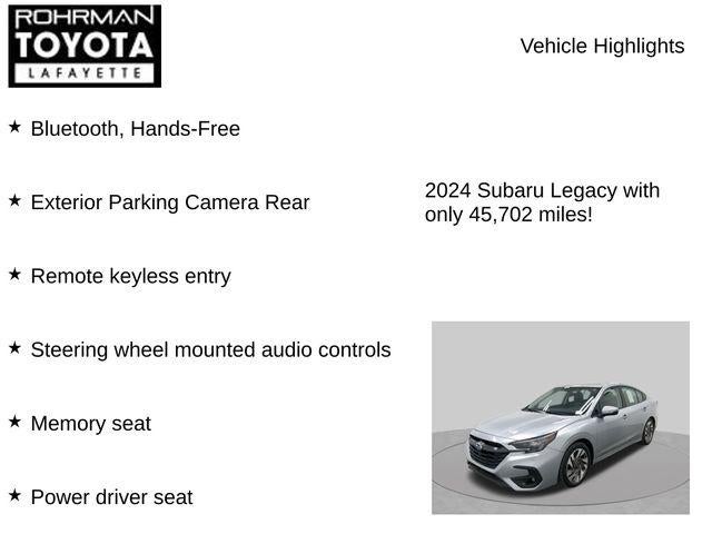 2024 Subaru Legacy Limited