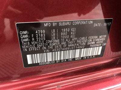 2018 Subaru Impreza 2.0i