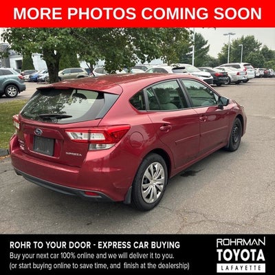 2018 Subaru Impreza 2.0i