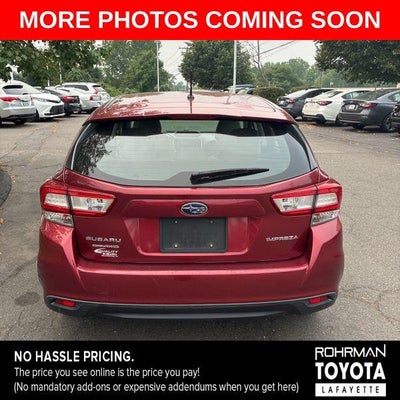 2018 Subaru Impreza 2.0i