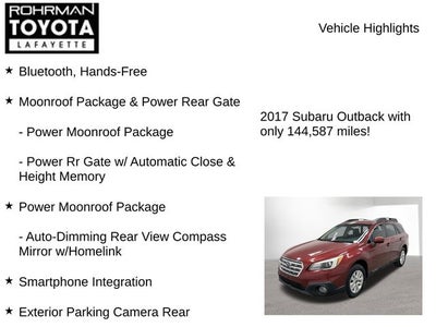 2017 Subaru Outback 2.5i Premium