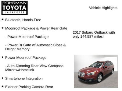 2017 Subaru Outback 2.5i Premium