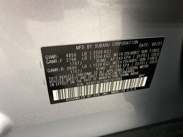 2022 Subaru Outback Premium