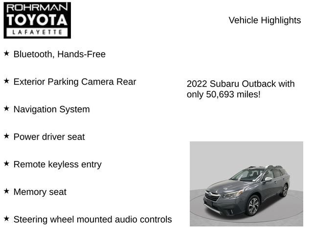 2022 Subaru Outback Touring XT