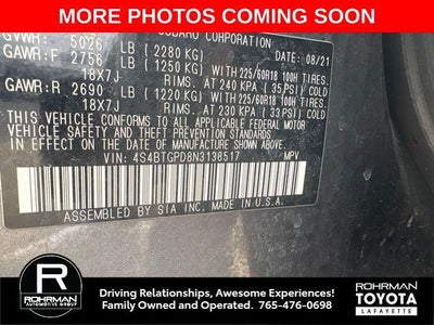 2022 Subaru Outback Touring XT
