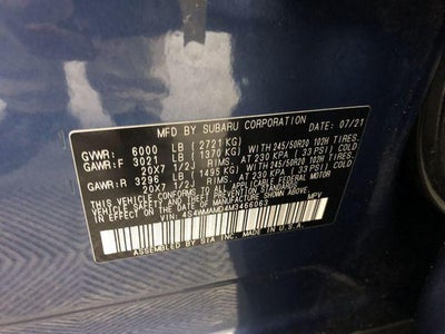 2021 Subaru Ascent Limited