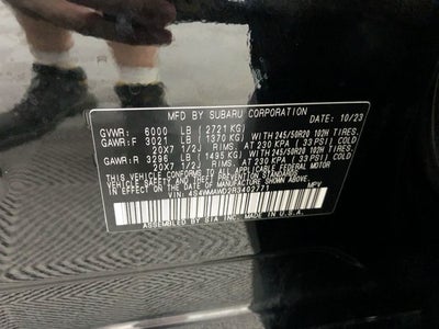 2024 Subaru Ascent Touring