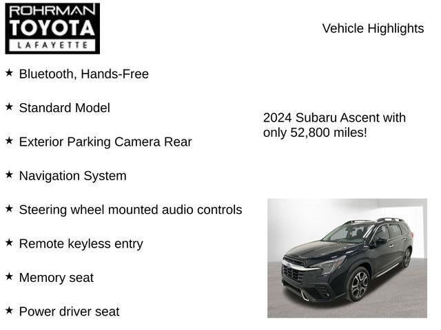 2024 Subaru Ascent Touring