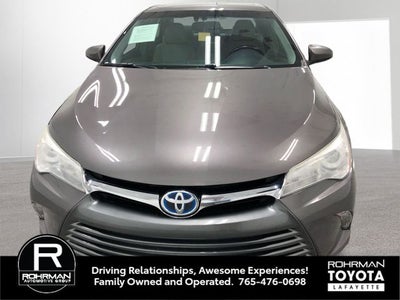 2016 Toyota Camry Hybrid XLE