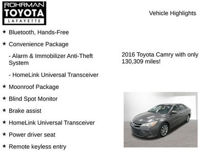 2016 Toyota Camry Hybrid XLE