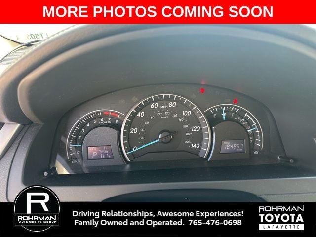 2012 Toyota CAMRY LE