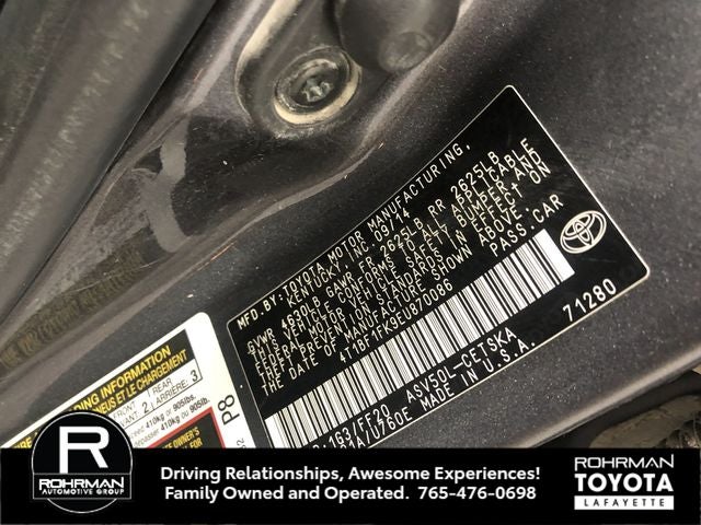 2014 Toyota CAMRY SE Sport