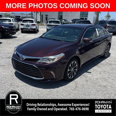 2016 Toyota Avalon XLE