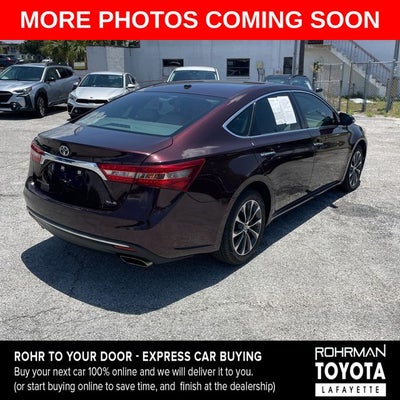 2016 Toyota Avalon XLE
