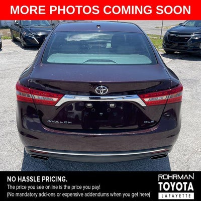 2016 Toyota Avalon XLE