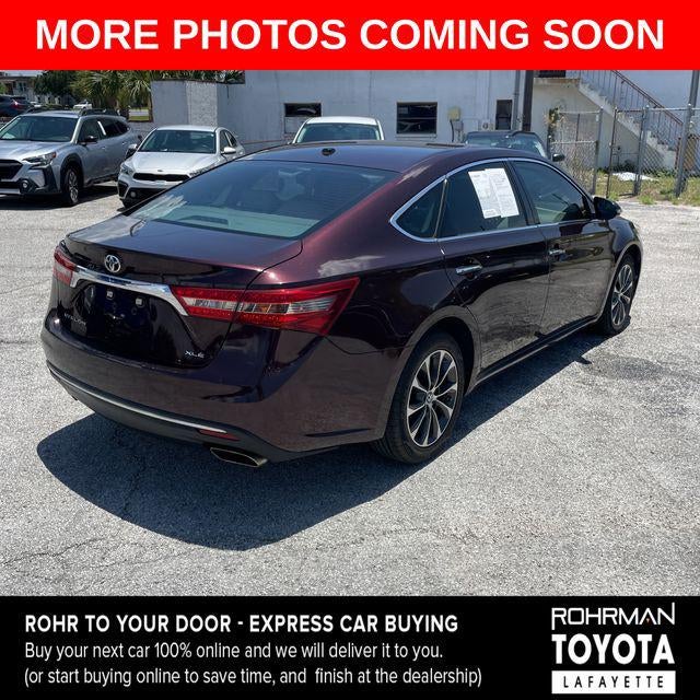2016 Toyota Avalon XLE