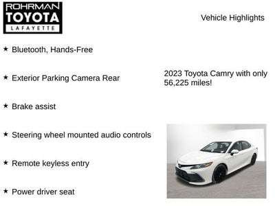 2023 Toyota CAMRY LE