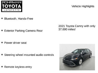2021 Toyota Camry LE