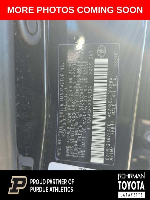 2025 Toyota Camry SE