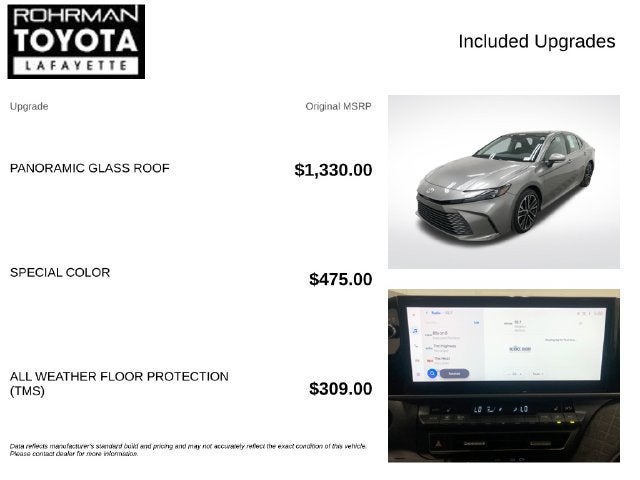 2025 Toyota Camry XLE