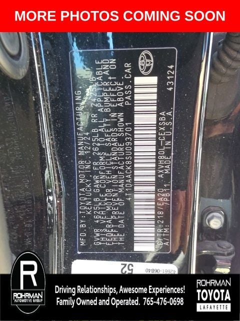 2025 Toyota Camry SE