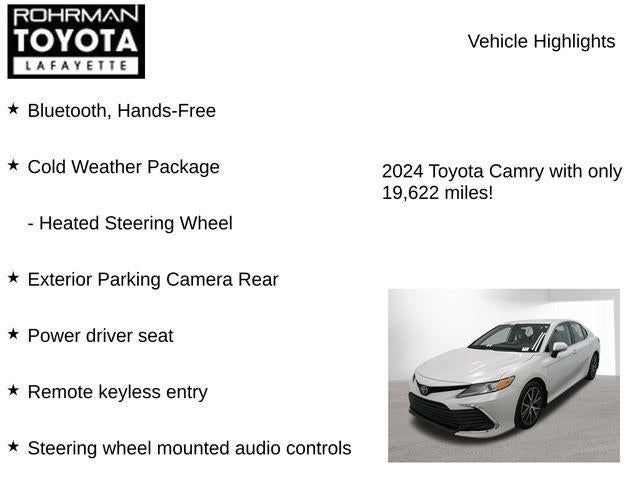 2024 Toyota CAMRY XLE