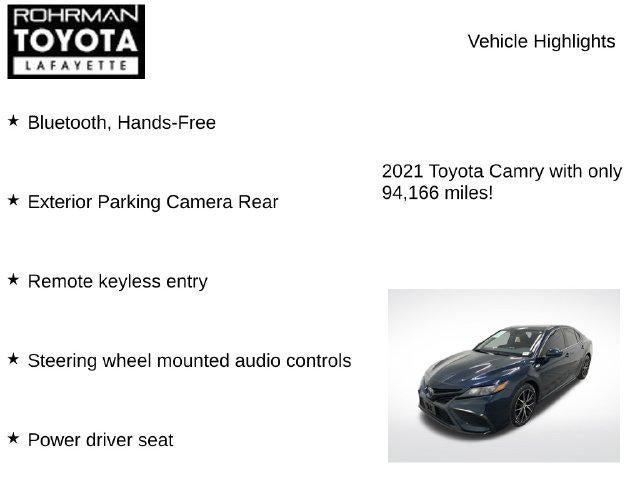 2021 Toyota Camry SE