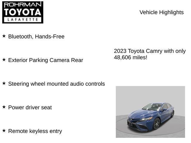 2023 Toyota Camry SE